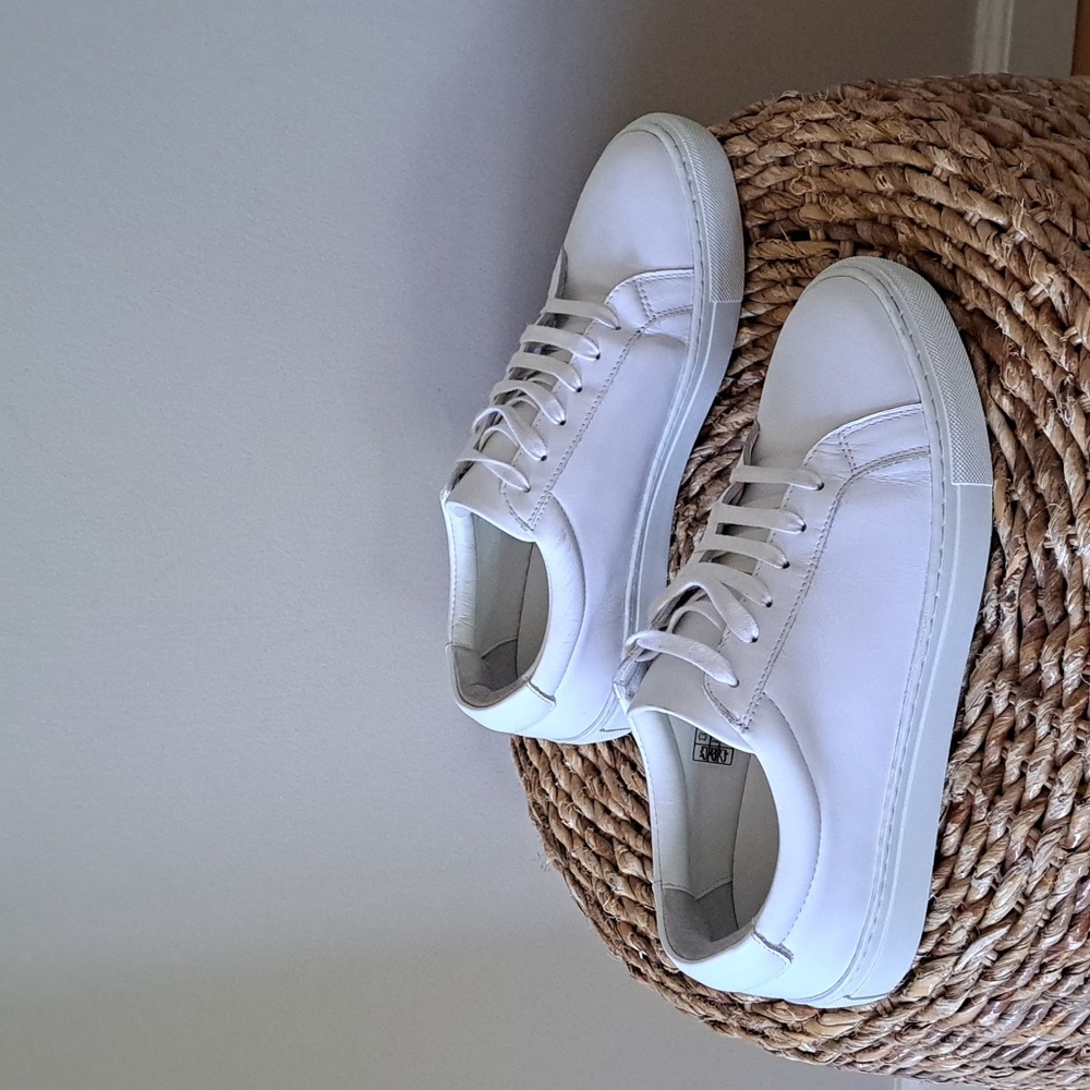 Made for Italic Unisex Cadence White‎ Leather Casual/Athlleisure Sneakers M8/W10